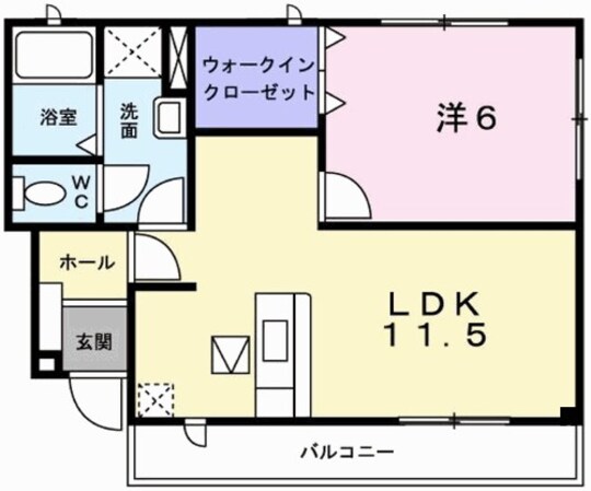 ヤエステ－ジIIの物件間取画像